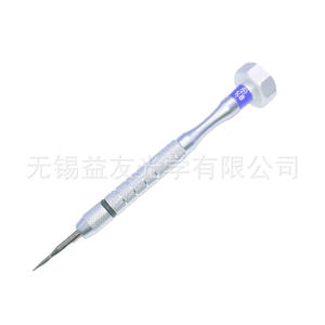 Outil de réparation de lunettes, tournevis à tête plate, embout magnétique détachable de 1.6mm, poignée antidérapante pour la fixation des montures de lunettes - Product Image 3