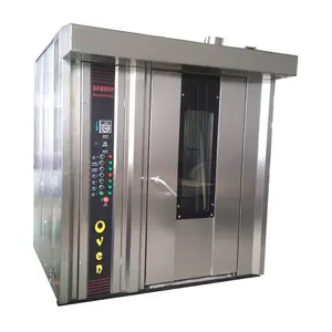 Máquina rotativa para forno de cozimento, máquina industrial rotativa de gás para forno de bolo pão de pizza da fábrica real