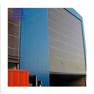 Puerta industrial enrollable plegable superior Flexible de tela de PVC automática grande para hangar de aviones - Product Image 4