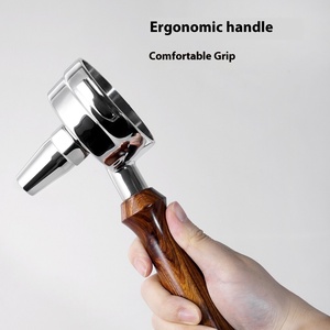 Poignée de Machine à café à thé commerciale <span class=keywords><strong>en</strong></span> acier inoxydable 58mm écologique semi-automatique thé au lait E61 tête de brassage modifiée solide - Product Image 4