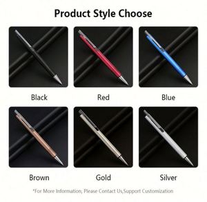 Custom Laser Engraved Metal Ballpoint <b>Pen</b> 1.0mm Promotional Gift <b>Pen</b> Personalized Logo for Hotels Conferences Branded Logo <b>Pens</b> - Product Image 6