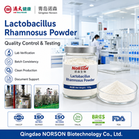 Polvo de Lactobacillus Rhamnosus 100B CFU/g, Probiótico Liofilizado, Certificado ISO9001/Halal/Kosher, Grado Alimenticio para la Salud Digestiva