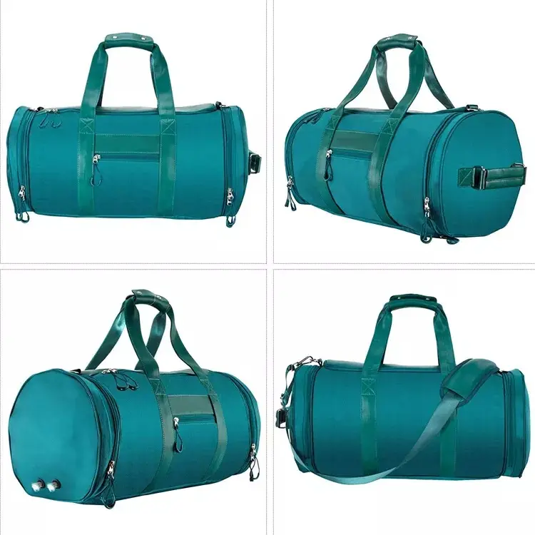 BSCI-Fabrik Kunstleder Outdoor mit Schuhfach Aufbewahrung tote-Schulter-Handtasche Anzug Stoff-Organisator-Tasche Reise-Duffel-Tasche