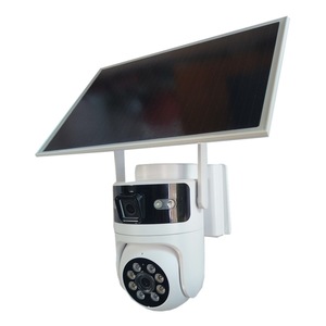 Caméra CCTV solaire 4G à 360 degrés pour la sécurité extérieure de la maison avec stockage dans le cloud - Product Image 1