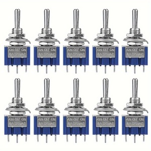 สวิตช์แบบโยก MTS-101/102/103 MTS-202/203 3 ขา/6 ขา 2 ตำแหน่ง/3 ตำแหน่ง - Product Image 1