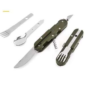 Free Sample Foldable Knife, Fork and Spoon <b>Picnic</b> 3 in 1 Outdoor Camping <b>Cutlery</b> <b>Set</b> - Product Image 5