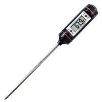Thermomètre numérique électronique de type stylo pour aliments, cuisine, pâtisserie, sonde de type stylo, affichage numérique, liquide, barbecue, huile