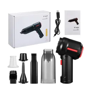 Wireless Cordless Car Vacuum Cleaner 4 In 1 And Air Pump Small Portable Mini Handheld Wet And Dry For Home Use With Blow Suction