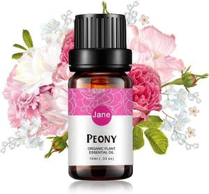 Huile essentielle florale de pivoine 100% pure, biologique, naturelle, huile de rose et de gardénia pour diffuseur, massage, soin de la peau, bougie, savon - Product Image 1