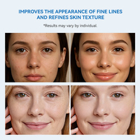 Crème Visage Anti-Âge Hydratante Unifiante au Peptide de Cuivre GHK-Cu et Acide Hyaluronique, Marque Blanche, Pour Femmes, Tous Types de Peau