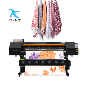 Máquina de impresión digital Po-Try de 8 cabezales, impresora de sublimación por transferencia de calor para telas, ropa y accesorios. - Product Image 1