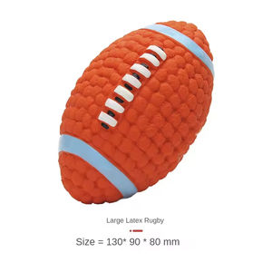 Balle en latex pour animaux de compagnie, balle de sport, jouet pour mâcher pour chiens, nettoyage des dents, jouet sonore, interaction avec les animaux de compagnie - Product Image 6