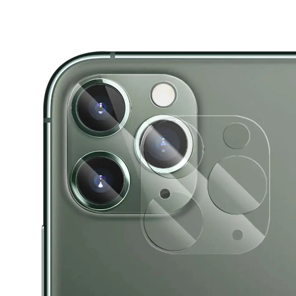 Protezione in vetro temperato per obiettivo della fotocamera del telefono a copertura totale per iPhone 13 12 11 Pro Max