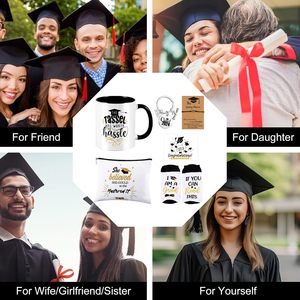 2024 regalos de graduación idea Juego de regalos para estudiantes con vela perfumada Taza de café Calcetines Regalo de graduación para ella BAJA MOQ - Product Image 6