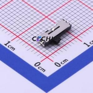 K3-1297S Slide Switch SMD Switch Single Pole Double Throw Rectangle Pin Header SMD Tab 9.7mm - Product Image 1