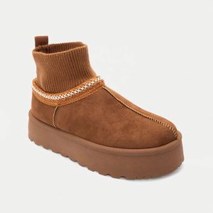 Bottes d'hiver pour femmes YL-26262, doublées de fourrure thermique, pour usage intérieur/extérieur, ODM/OEM, durables - Product Image 1