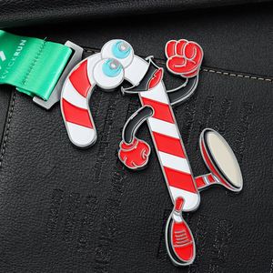 Médailles personnalisées en alliage de zinc avec logo émaillé, médailles sportives, médailles de course personnalisées en 3D avec motif d'arbre de Noël - Product Image 4