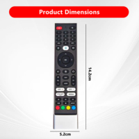 Control Remoto de Repuesto Personalizado para Skyworth, Control Remoto por Voz Modelo HQ43 WTT