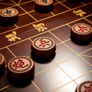 Juego de Ajedrez Chino de Madera Hecho a Mano de Primera Calidad, <span class=keywords><strong>Xiangqi</strong></span> Tradicional, Caja de Regalo de Lujo, Plegable y Portátil, para Regalos Empresariales VIP y de Oficina - Product Image 2