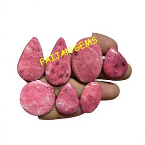 Venta al por Mayor de Gemas FAIJAN, Piedra Semipreciosa Natural de Rajasthan, Tulita Rosa Oscuro de Alta Calidad, Gemas Sueltas Shiva Reiki Heli - Product Image 2