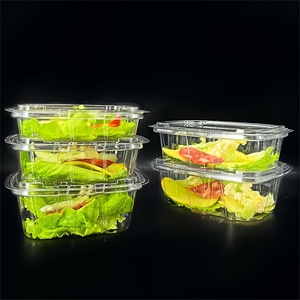 8 12 16 20 24 32 48 64 oz Tempered bằng chứng bản lề <span class=keywords><strong>container</strong></span> thực phẩm có thể tái chế vuông Deli Làm xáo trộn rõ ràng <span class=keywords><strong>container</strong></span> thực phẩm - Product Image 2