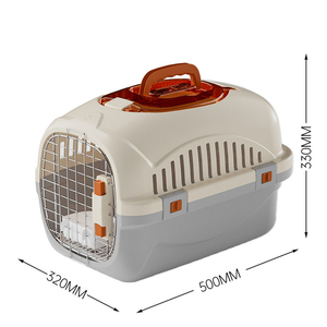 Portable <b>Pet</b> Airline <b>Carrier</b> - Space Capsule Crate for Car Travel Cats & Small Dogs - Product Image 6