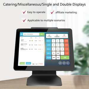 Thông Minh Máy <span class=keywords><strong>POS</strong></span> Wifi tiền mặt đăng ký Màn hình kép cửa sổ tất cả trong một hệ thống <span class=keywords><strong>POS</strong></span> cửa hàng quần áo cho hiệu thuốc nhà hàng - Product Image 4
