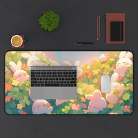 Tapis de souris de jeu coloré en caoutchouc naturel, tissu haute densité, écologique, inodore, bords cousus élastiques, taille personnalisée, en stock