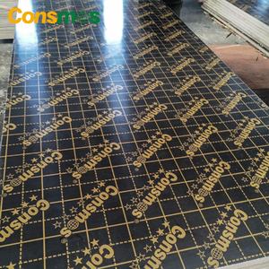 गर्म बिक्री 1220*2440mm भूरा काला लाल 12mm 15mm 18mm ब्लैक फिल्म का सामना करना पड़ा प्लाईवुड - Product Image 5