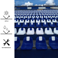Chaises de stade de sport à vendre Sièges de stade en plastique de football de style populaire