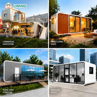 Maison préfabriquée modulaire personnalisée en forme de cabane Apple, maison mobile portable de petite taille pour complexe hôtelier, séjour en famille, camping