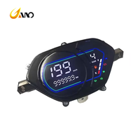 Spidometer Digital LCD Motor WANOU MIO 125, RPM, Odometer, Speedo