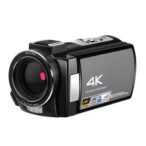AE8 E0330 उच्च गुणवत्ता Camcorder 4K खेल डिजिटल वीडियो उन्नयन 3.0 आईपीएस पूर्ण HD Camara आईआर अवरक्त रात दृष्टि माइक्रोफोन के साथ