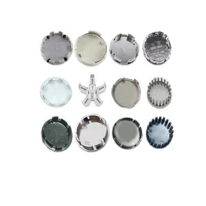 ABS 크롬 블랙 56MM 60mm 65mm 68mm 75mm 자동차 엠블럼 로고 배지 휠 센터 캡 (BMW 메르세데스 벤츠 토요타 폭스바겐 용) - Product Image 2