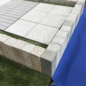 Dalles de pavage en pierre de granit naturelle <span class=keywords><strong>pour</strong></span> la décoration extérieure de <span class=keywords><strong>jardin</strong></span>, taille personnalisée, polissage, en vente - Product Image 1