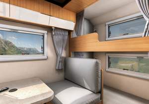 Caravane de voyage confortable tout-terrain avec toit rigide, télévision intégrée, caravane de luxe pour voyages en famille - Product Image 6