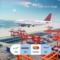 Logistique combinée air et camion DDP porte-à-porte de Chine vers le monde entier, service Amazon FBA avec assurance, transit de 20 à 45 jours