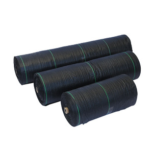 Black PP Weed Control Fabric 90g60g Agricultural Ground Cover Breathable Waterproof Gardening Landscape Orchard Use - Product Image 3