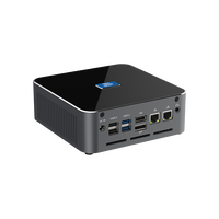 Mini PC de jeu Intel Core i9 13900H, 2 emplacements DDR5, prise en charge maximale de 64 Go, SSD M.2 NVMe jusqu'à 2 To, DP1.4 + HD2.1 + Type-C 4K 60Hz