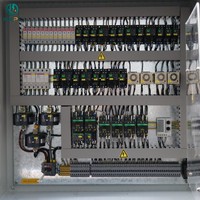Armoire de commande de pompe à eau triphasée complète, protection IP55, boîtier d'alimentation basse tension pour usage industriel
