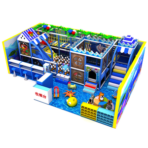 Gran Parque de Diversiones Interior de Lujo con Temática Oceánica, Tobogán de Bolas, Área de Juegos Interior para Niños, Seguro - Product Image 3