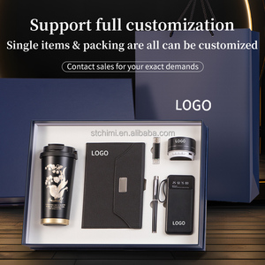 Bas quantité minimale de commande personnalisé en gros cadeau promotionnel ensemble tasse ordinateur portable clé USB stylo haut-parleur batterie externe cadeaux de bureau d'affaires - Product Image 6