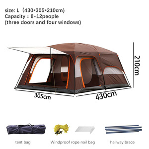 APZ073-2 Strand Zelt Tente-Camping 4 saison flessibile Glamping tende da <span class=keywords><strong>campeggio</strong></span> 6 persone Exterieur <span class=keywords><strong>tenda</strong></span> <span class=keywords><strong>estiva</strong></span> - Product Image 2
