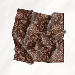 Écharpes en soie imprimées sur mesure, sans minimum de commande, bandanas en soie personnalisés, écharpes en soie surdimensionnées de créateur - Product Image 5