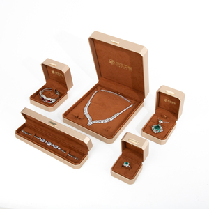 กล่องใส่เครื่องประดับหนัง PU คุณภาพพรีเมียม Zebo ปรับแต่งได้ พร้อมโลโก้ส่วนตัว บรรจุภัณฑ์ระดับไฮเอนด์สำหรับแบรนด์เครื่องประดับชั้นดี - Product Image 1