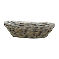 Panier à fleurs en osier de haute qualité pour la maison, style européen, fabrication artisanale, décoration intérieure