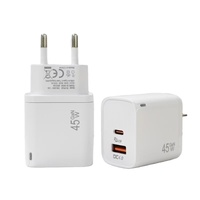 Adaptateur secteur GaN 45W Macaron USB Type-C Chargeur rapide pour iPhone Samsung Android Cube