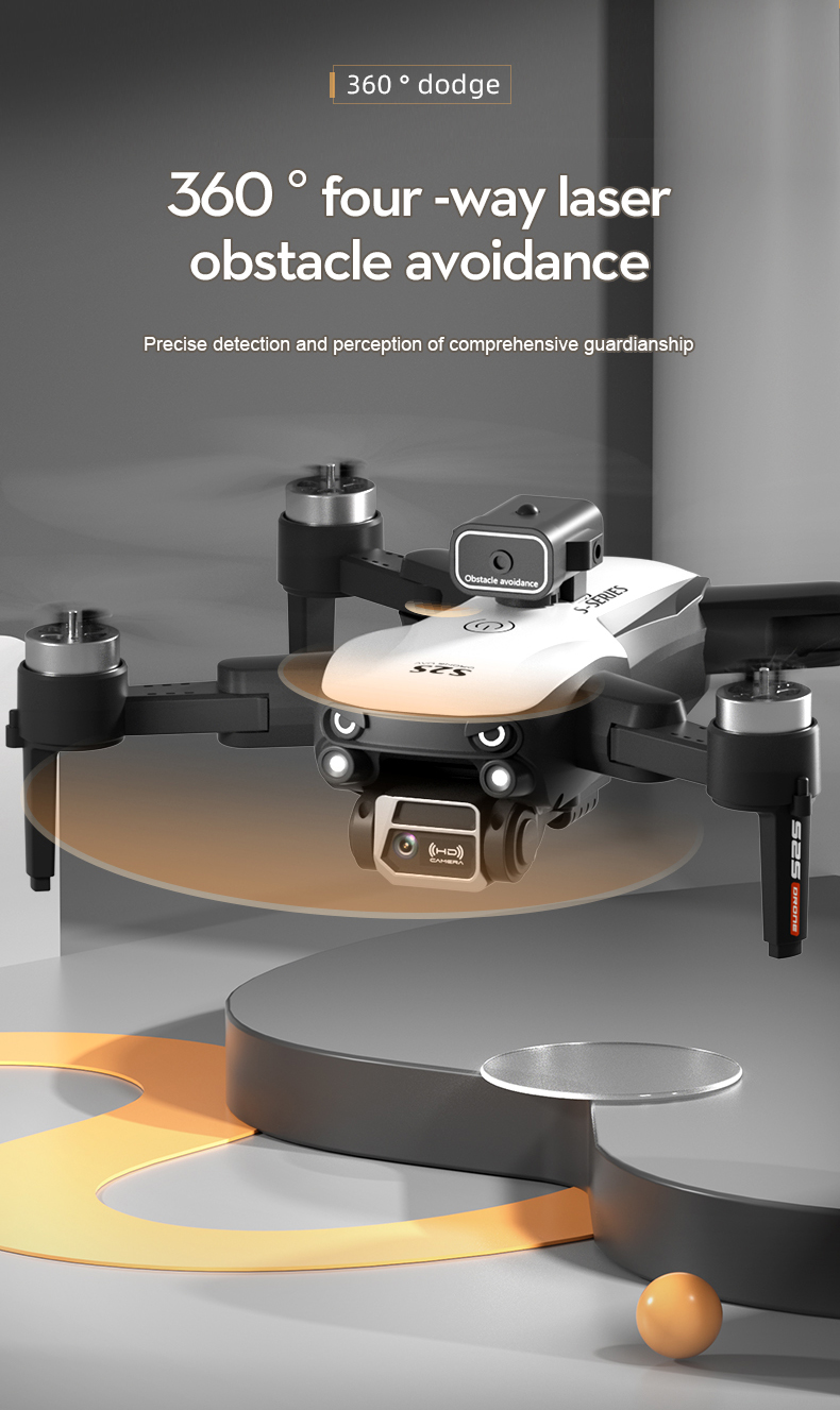 S2S mini drone, 360 dodge 360 four -way laser obstacle avoidance btrta t
