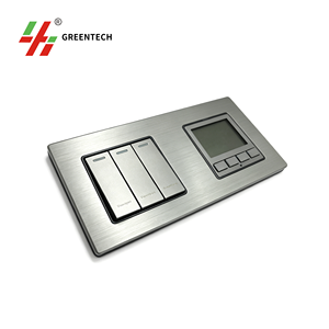 Système de contrôle de <span class=keywords><strong>chambre</strong></span> <span class=keywords><strong>d</strong></span>'<span class=keywords><strong>hôtel</strong></span> Greentech, interrupteur intelligent avec panneau tactile, matériau PC durable, étanche et design rétro - Product Image 2