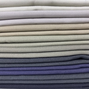 Chất Lượng Cao 260gsm Không Thấm Nước Có Thể Thêm Chất Rắn Đồng Bằng Hai Mặt Nặng 100 Vải Bông Vịt Vải Cho Áo Phông - Product Image 4